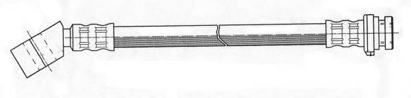 CEF 511008 Гальмівний шланг