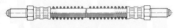 CEF 511172 Гальмівний шланг