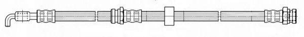 CEF 512373 Гальмівний шланг