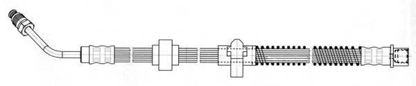 CEF 512497 Гальмівний шланг