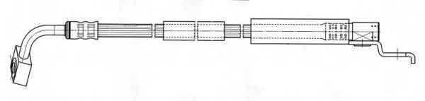 CEF 513156 Гальмівний шланг