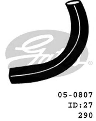 GATES 050807 Шланг радіатора