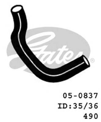 MAZDA RF9515185A Шланг радіатора