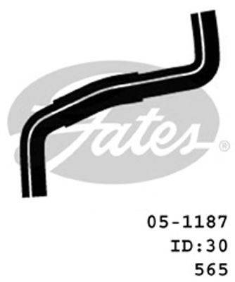 GATES 051187 Шланг радіатора