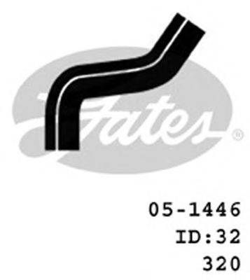 DAEWOO 96182268 Шланг радіатора