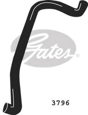 GATES 3796 Шланг радіатора
