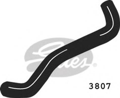 GATES 3807 Шланг радіатора