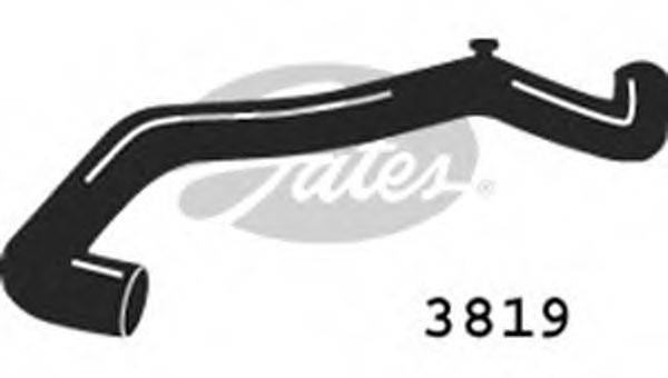 GATES 3819 Шланг радіатора