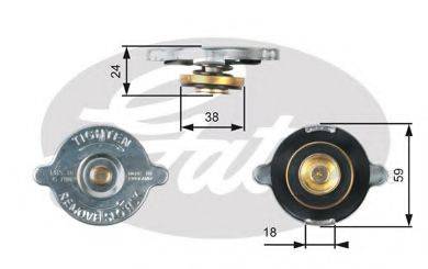FORD 1748088 Кришка, радіатор