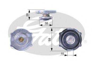 CHRYSLER 3781830 Кришка, радіатор
