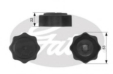 LAND ROVER PCD100160 Кришка, резервуар охолоджувальної рідини