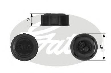 FORD 1 659 287 Кришка, резервуар охолоджувальної рідини