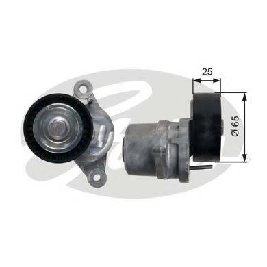 AUTEX 655075 Натяжна планка, полікліновий ремінь