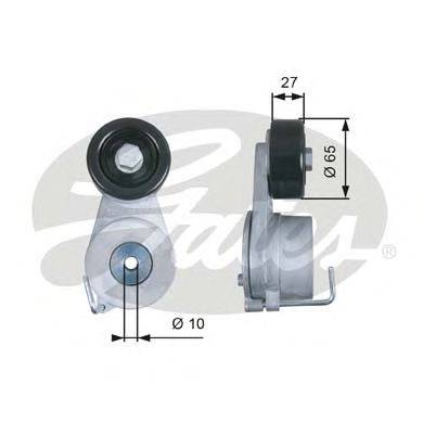 AUTEX 655083 Натяжна планка, полікліновий ремінь