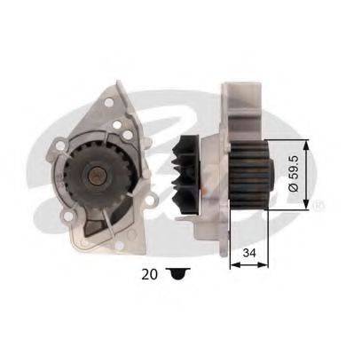 DAYCO DP042 Водяний насос