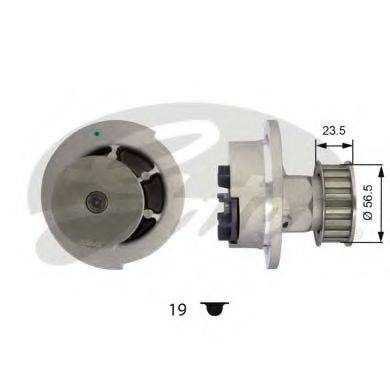 GATES WP0021 Водяний насос