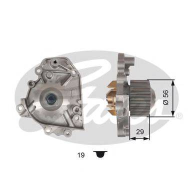 GATES WP0104 Водяний насос