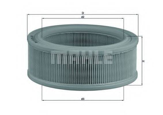 WIX FILTERS A203 Повітряний фільтр