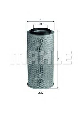 WIX FILTERS A160 Повітряний фільтр