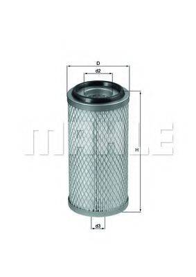 WIX FILTERS A139 Повітряний фільтр