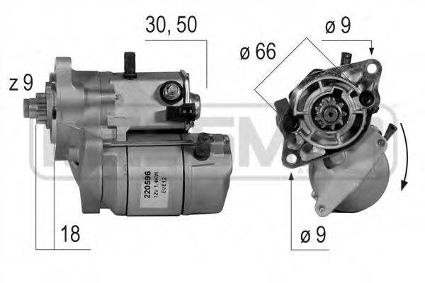 MESSMER 220596 Стартер
