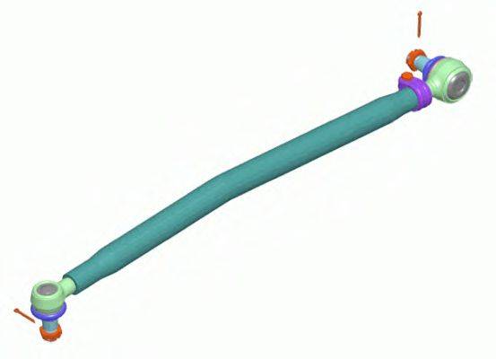 LEMFORDER 2335601 Поздовжня рульова тяга