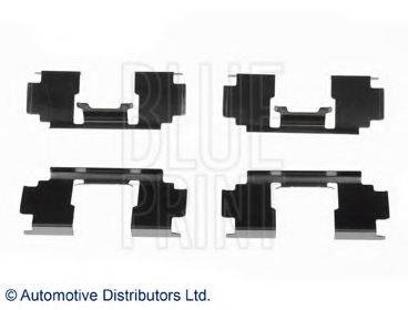 QH TALBROS BFK866 Комплектуючі, колодки дискового гальма