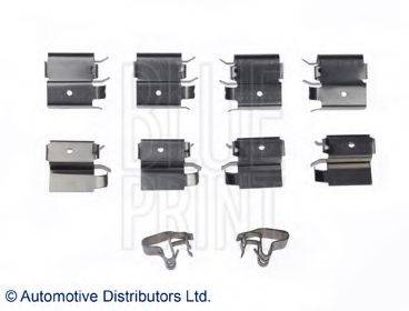 QH TALBROS BFK895 Комплектуючі, колодки дискового гальма