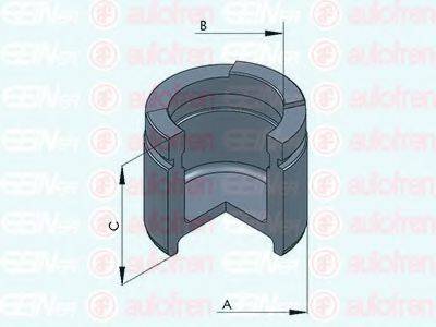 BUDWEG CALIPER 235414 Поршень, корпус скоби гальма