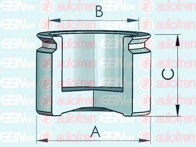 FRENKIT P403004 Поршень, корпус скоби гальма
