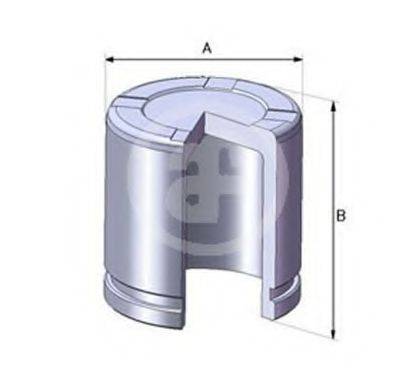 BENDIX 502076 Поршень, корпус скоби гальма