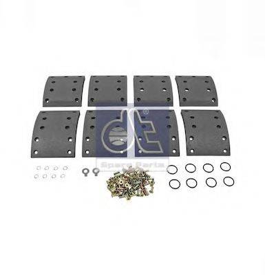 MERCEDES-BENZ 3014237210 Комплект гальмівних черевиків, барабанні гальма