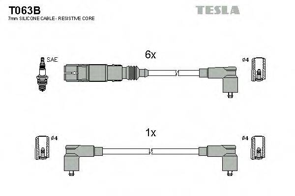 VW 21905409 Комплект дротів запалювання