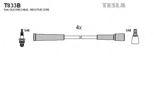 TESLA T833B Комплект дротів запалювання