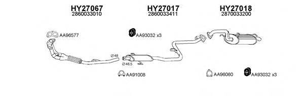 VENEPORTE 270016 Система випуску ОГ
