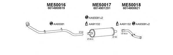 VENEPORTE 500226 Система випуску ОГ