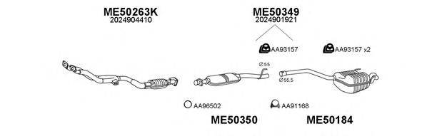 VENEPORTE 500234 Система випуску ОГ
