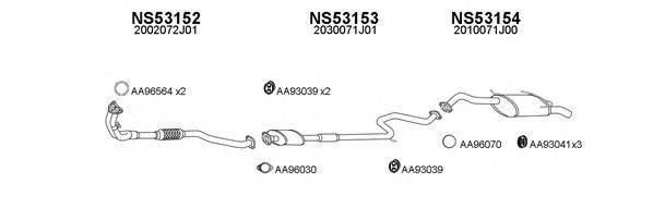VENEPORTE 530024 Система випуску ОГ