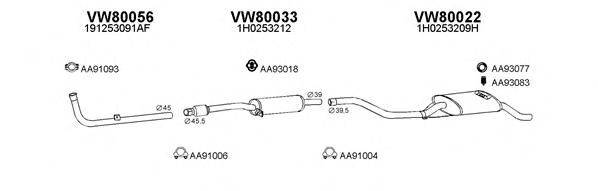 VENEPORTE 800168 Система випуску ОГ