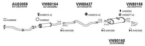 VENEPORTE 800492 Система випуску ОГ