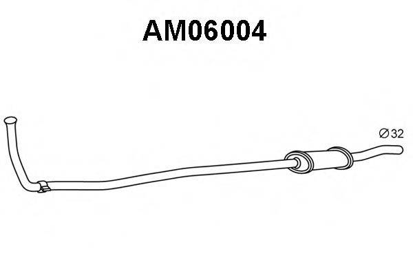 MG GEX154 Передглушувач вихлопних газів