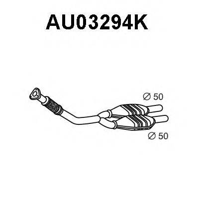 VAG 4B0131089AX Каталізатор