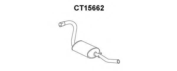 CITROEN/PEUGEOT 71728926 Глушник вихлопних газів кінцевий