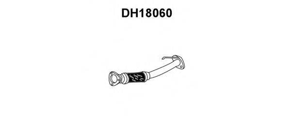 DAIHATSU 1742087Z06 Труба вихлопного газу