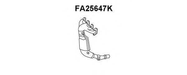 ALFAROME/FIAT/LANCI 46816842 Каталізатор колектора