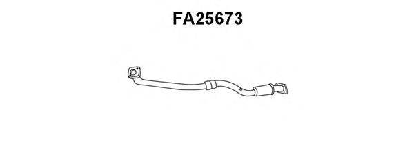ALFAROME/FIAT/LANCI 46527781 Труба вихлопного газу