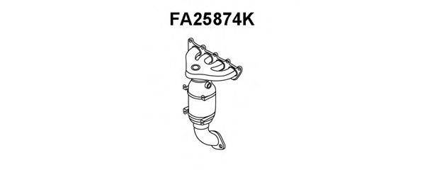 ALFAROME/FIAT/LANCI 51866833 Каталізатор колектора