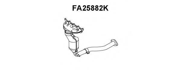 ALFAROME/FIAT/LANCI 51847009 Каталізатор колектора
