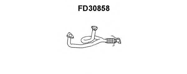 FORD 3805742 Труба вихлопного газу