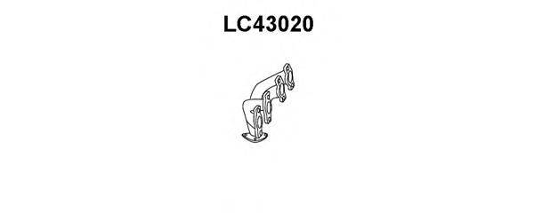 ALFAROME/FIAT/LANCI 46400318 Колектор, система випуску